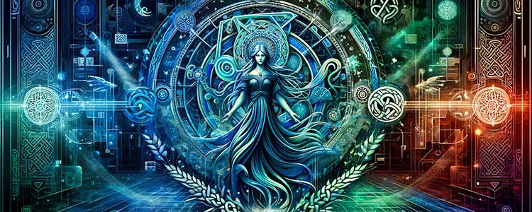 Virgo's Techno-Celtic Harmony Zodiac