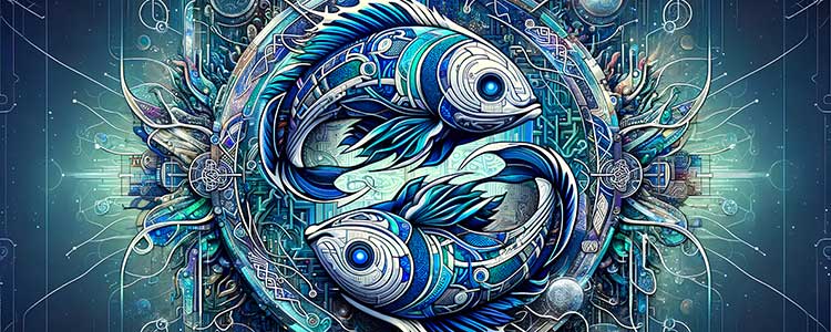 Pisces Digital Symbiosis Zodiac